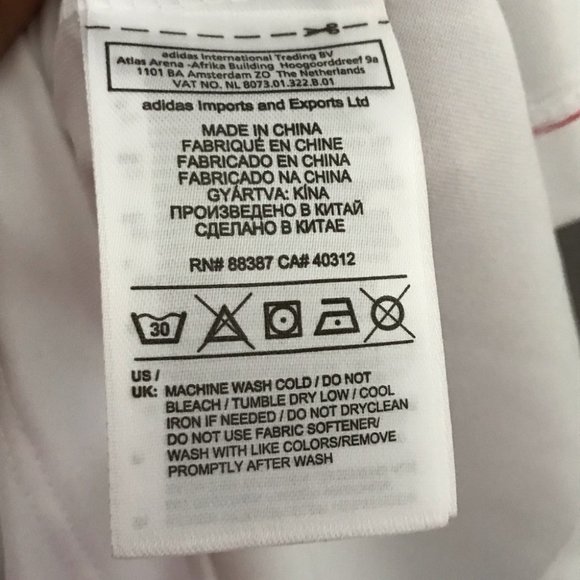 Adidas Climalite Womens Golf Pink & White Stripe Top Sz-Medium - Picture 10 of 11